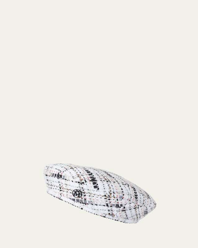 New Billy Snowy Tweed Beret
